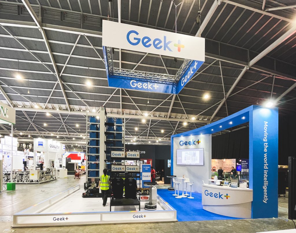 Trade show booth planning and visitor engagement