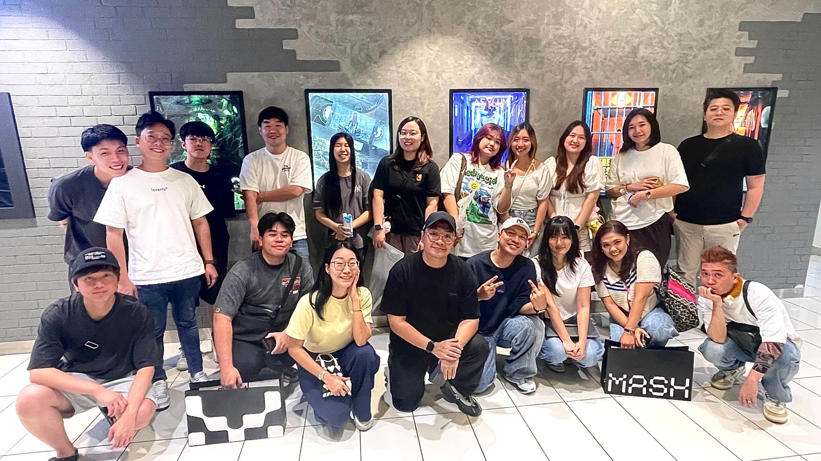 Zeno team enjoying a group outing